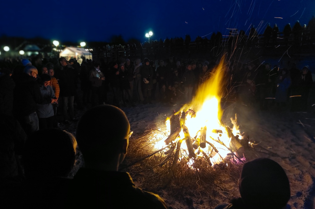 Wustrower Osterfeuer